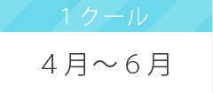 1クール4～6月